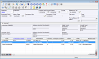 General ledger entry automatically generated